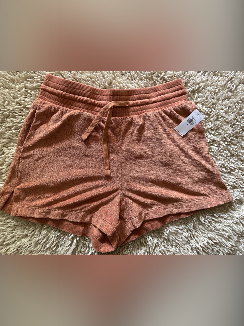 Old Navy Women's coral Drawstring Athletic Shorts